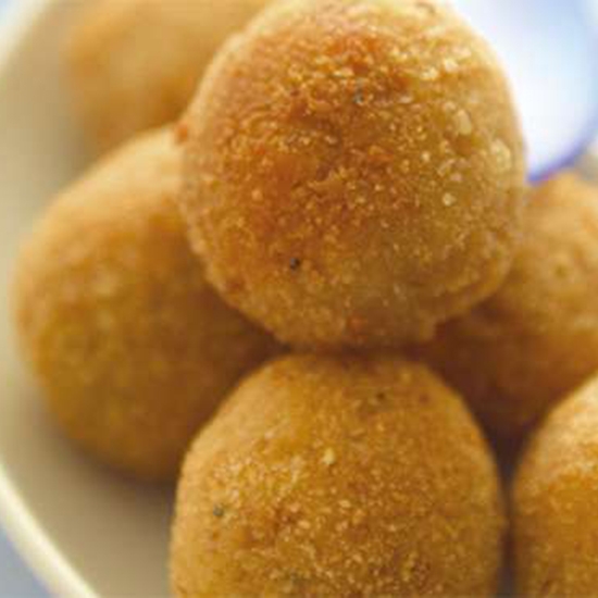 Recette facile pommes de terre noisettes avec la purée de pommes de terre Créaline au rayon frais