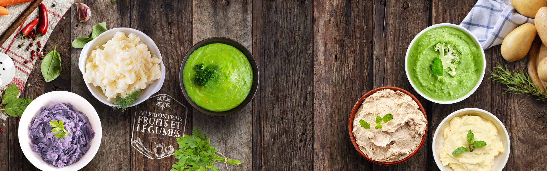 Les purées Créaline : de délicieuses purées de légumes au rayon frais