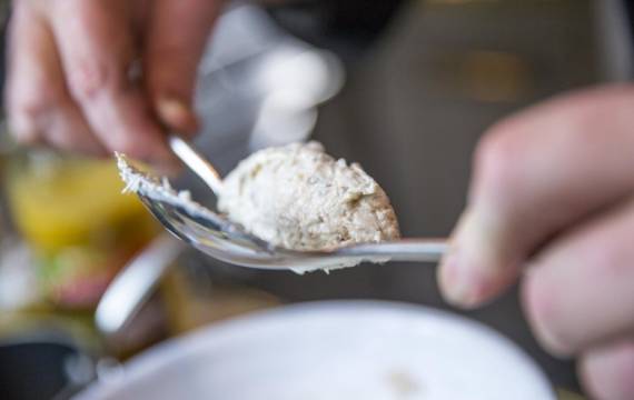 Créaline recette de saison velouté 7 légumes du potager et poisson de nos côtes