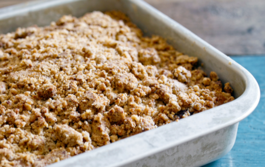 Crumble de courgettes