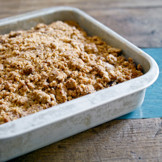 Crumble de courgettes