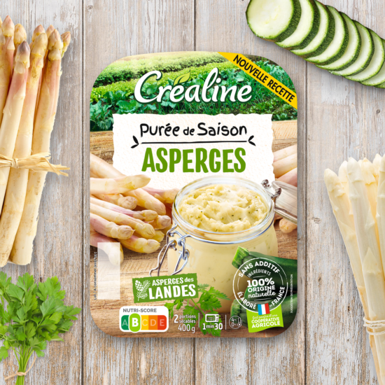 Purée d'asperges