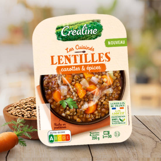Lentilles carottes