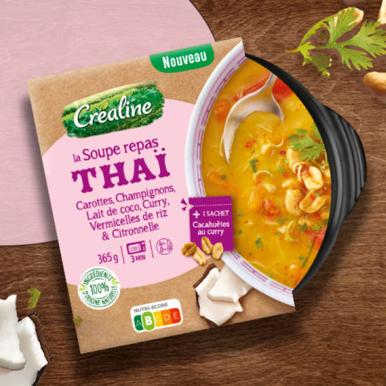 Soupe repas thaï
